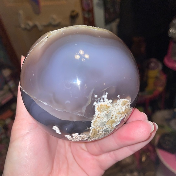 Agate druzy sphere - Picture 13 of 16
